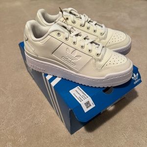 Adidas Women’s Forum Bold Off-White Sneakers